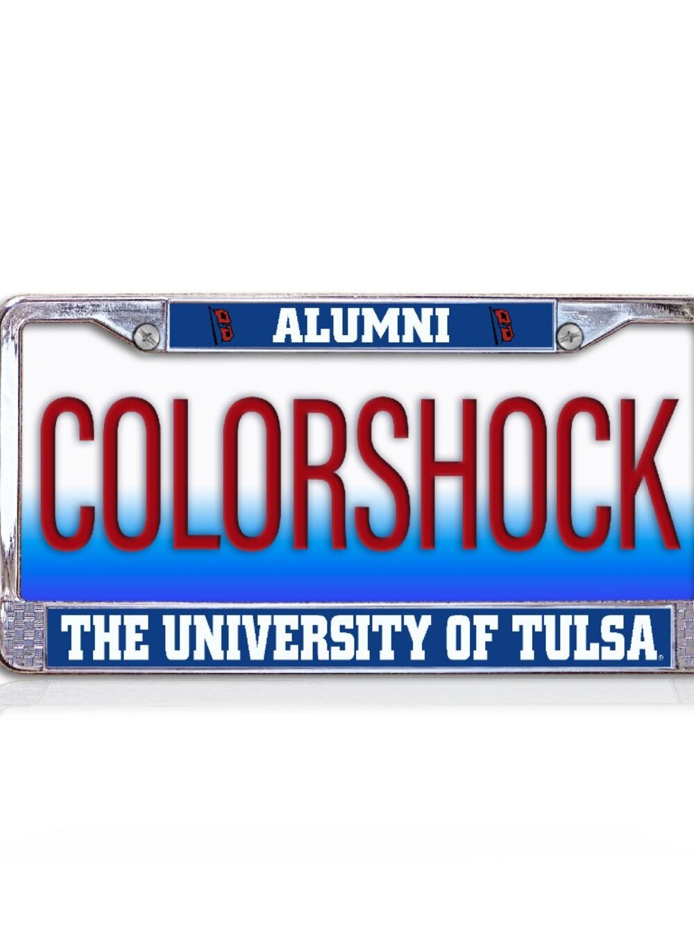 The University of Tulsa Alumni Metal License Plate Frame (Officially Licensed)